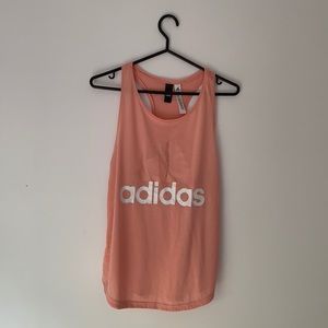 Pink women’s Adidas tank top